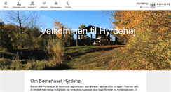 Desktop Screenshot of hyrdehoejbh.roskilde.dk