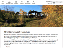 Tablet Screenshot of hyrdehoejbh.roskilde.dk