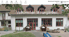 Desktop Screenshot of hoergaarden.roskilde.dk