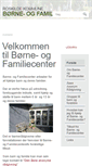Mobile Screenshot of boerne-ogfamiliecenter.roskilde.dk