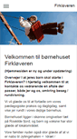 Mobile Screenshot of firkloeveren.roskilde.dk
