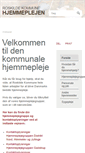 Mobile Screenshot of hjemmeplejen.roskilde.dk